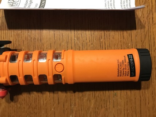 Mobile Power FL3022-Orange Rechargeable Emergency tool, 1 Pack