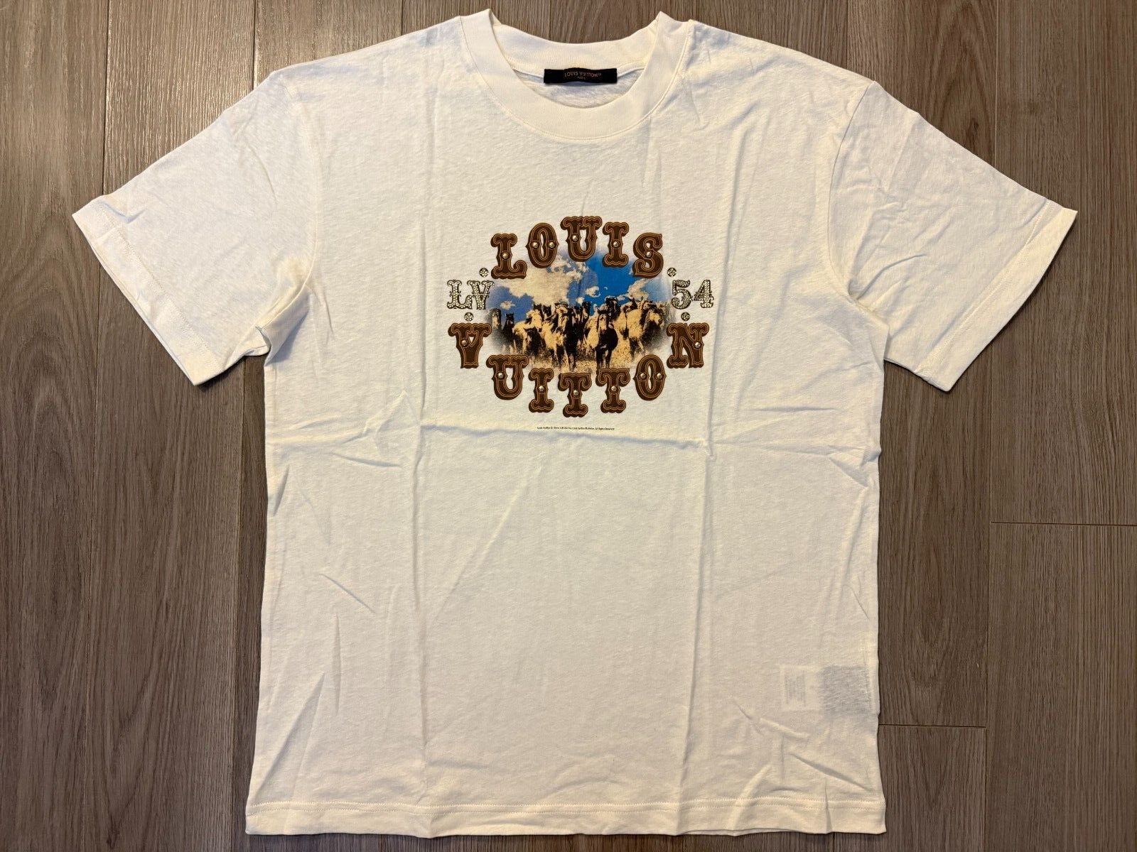 Louis Vuitton ホワイト Tシャツ M ルイヴィトン スタンプTシャツ ホワイト M - メルカリ