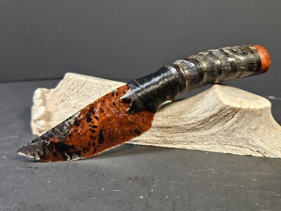 Davis Creek Mahogany Obsidian Knife~Springbok~HIGH QUALITY GIFTS~Talented Artist