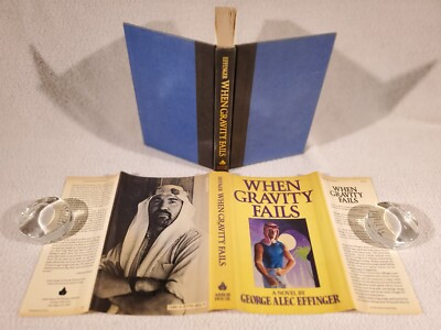 When Gravity Fails by George Alec Effinger - Vintage 1987 1st/1st - SIGNED