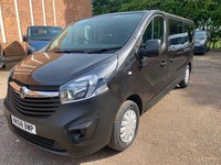 2018 68Reg Vauxhall Vivaro Extra LWB 1.6CDTi Euro6 5 STS+Wheelchair Access +VAT