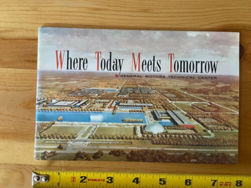 RARE Vintage General Motors GM Proving Grounds Where Today Meets Tomorrow 1956 