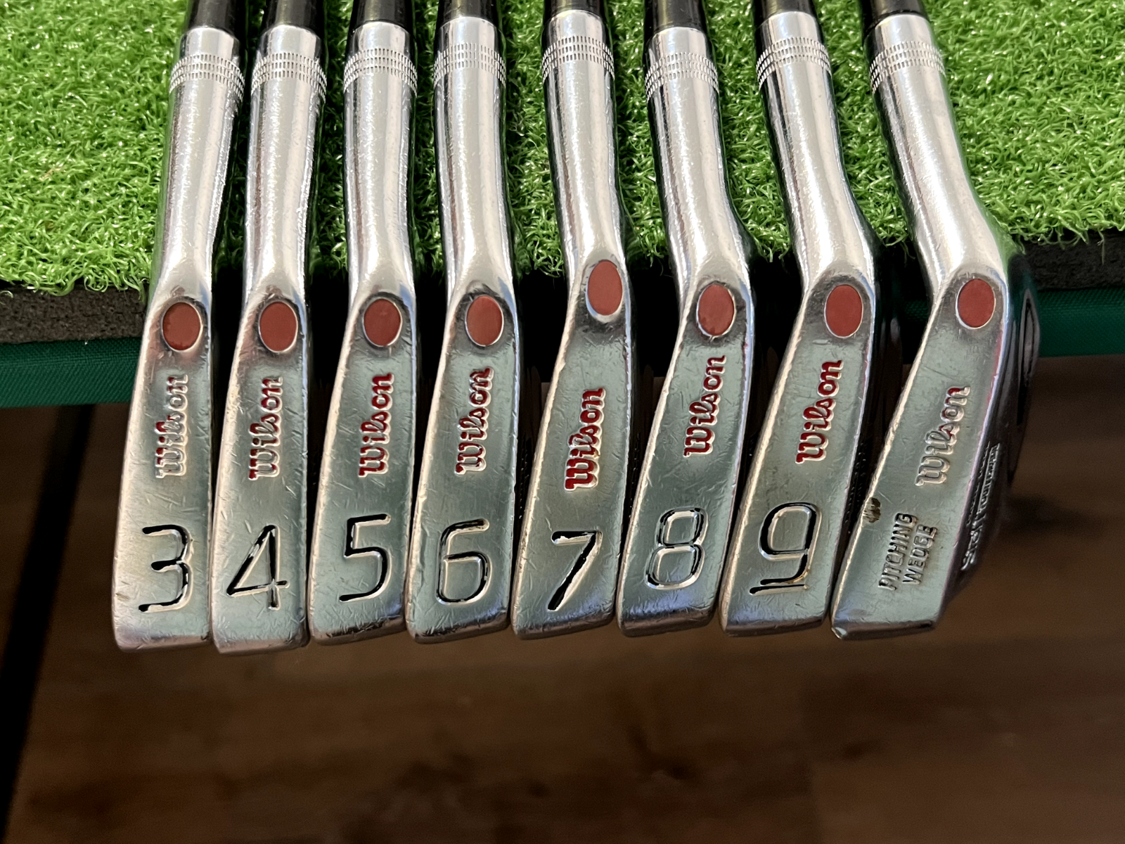 1984-86 Wilson Golf STAFF TOUR BLADE Iron Set