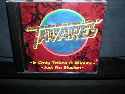 Tavares Just An Illusion / It Only Takes A Minute 12'' CD Single