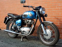 ROYALENFIELD 250 CRUSADER SPORTS 1963 IN BLUE WITH HISTORY