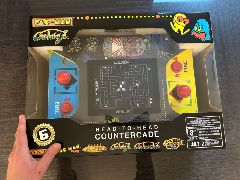 Arcade1up - Pac-man/galaga Head To Head Counter-cade 2 Player - Brand New Sealed