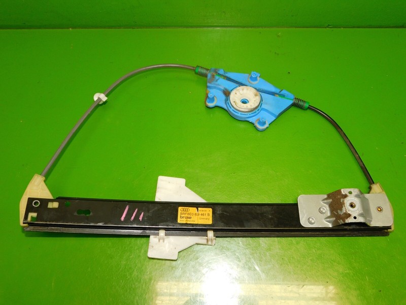 05-08 Audi A4 OEM 8E0839461B driver left rear back window regulator