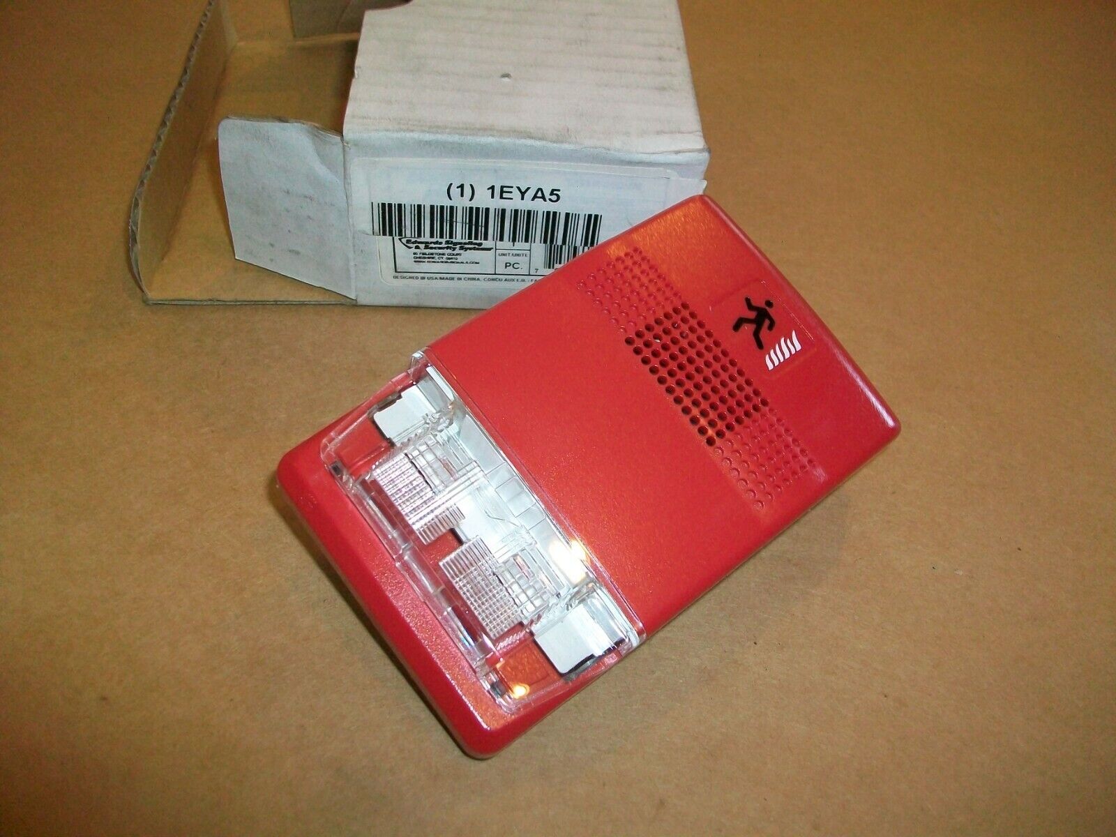 Edwards Signaling 1EYA5 Horn Strobe Red NEW IN BOX | eBay Edwards Signaling 1EYA5 Horn Strobe Red NEW IN BOX | eBay