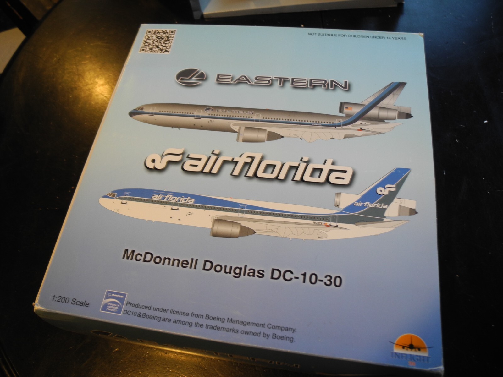 Collector's FIND Inflight McDonnell Douglas DC-10-30 Eastern