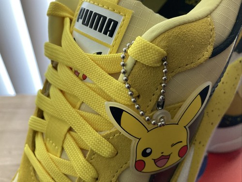 Pre-owned Puma X Pokemon Pikachu Rs-x Yellow Sneakers - Us Size 10.5 - - 389541-01