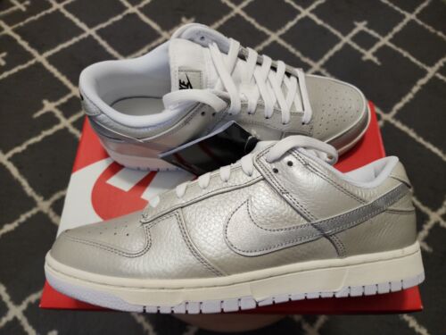 Nike Dunk Low SE Metallic Silver DX3197-095 Size 10 Brand New | eBay Nike Dunk Low SE Metallic Silver DX3197-095 Size 10 Brand New | eBay