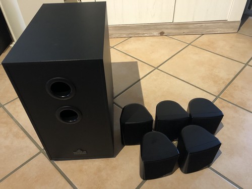 Surround System Magnat 5.1 mit Subwoofer Lautsprecher Heimkino Surroundanlage