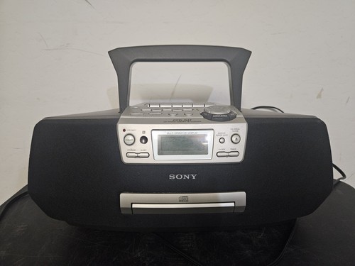 Sony CFD-S47 CD-Radio-Cassette Corded/Battery AM/FM Stereo