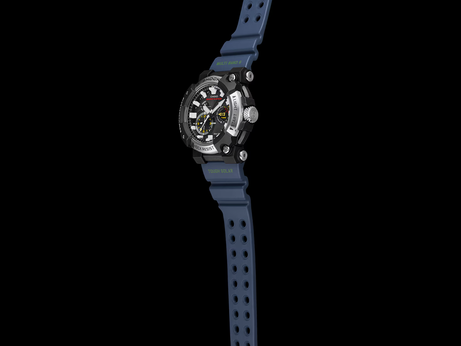 Pre-owned G-shock Casio  Frogman Gwf-a1000-1a2jf Master Of Solar Men's Watch In Box