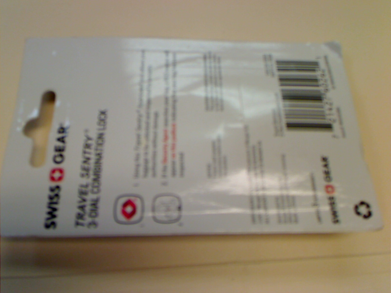 SWISS GEAR TSA ACCEPTED TRAVEL SENTRY 3-DIAL COMBINATION LOCK COMBO LUGGAGE NEW