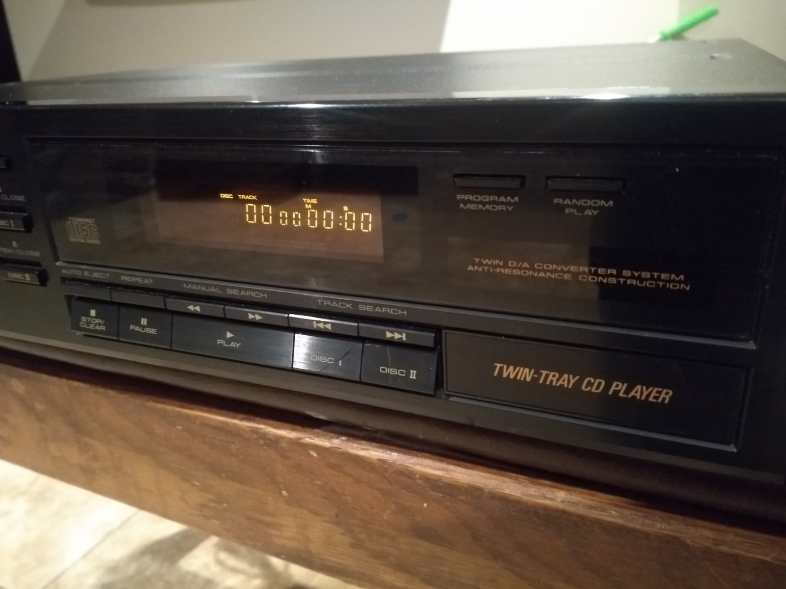 PIONEER PD T303 TWIN TRAY 80's COMPACT DISC PLAYER JAPAN