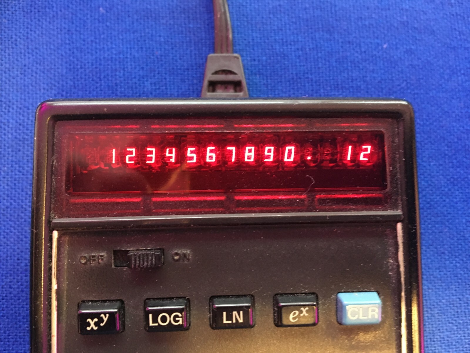 HP-35 LED Scientific Calculator w/ Soft Case, AC Adapter & Manual - Parts/Repair