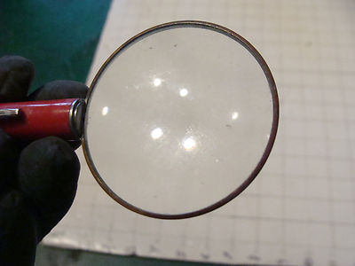 Vintage sewing item: nice Magnifier w clip for shirt,