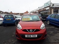 2016 Nissan Micra 1.2 Visia 5-Door From £6,495 + Retail Package HATCHBACK Petrol