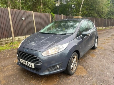 2014 Ford Fiesta 1.25 82 Zetec 5dr HATCHBACK Petrol Manual