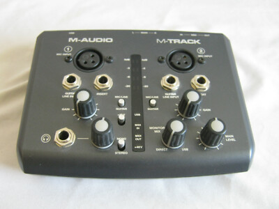 M-Audio M-Track Plus Two-Channel Portable USB Audio & MIDI Interface