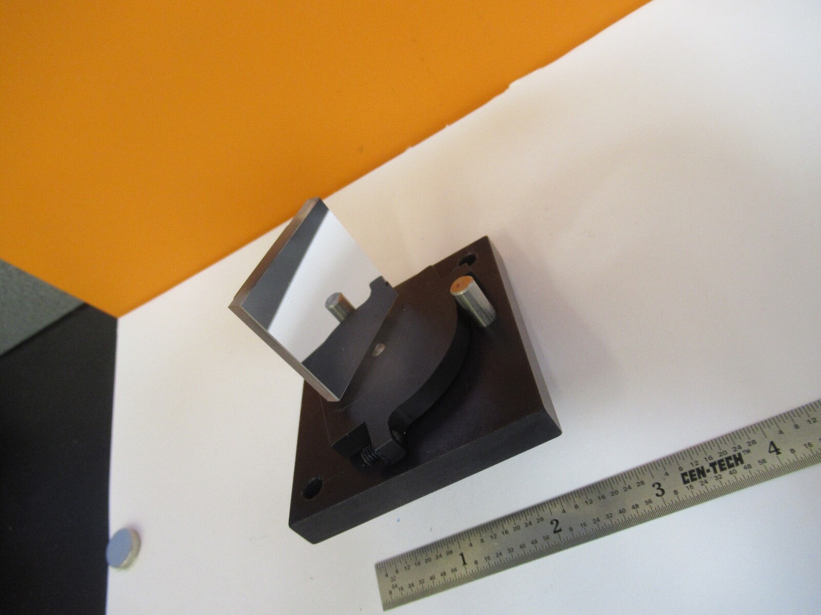 OLYMPUS JAPAN MOUNTED ROTABLE MIRROR OPTICS MICROSCOPE PART