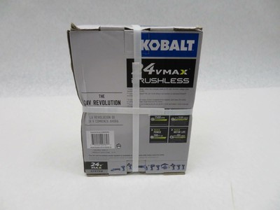 Kobalt Drive Brushless Cordless Impact Driver Wrench Tool 24V Bare Tool 0836360