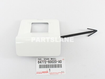 64772-60020-A0 Toyota OEM Genuine PAD, SPARE WHEEL COVER | eBay