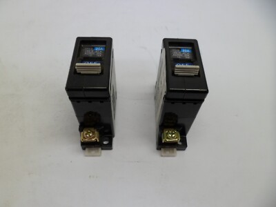 FUJI CP31D-20 CIRCUIT BREAKER 20 AMP 250 VAC MAX. DIN or BOLT MOUNT LOT OF 2 NOS