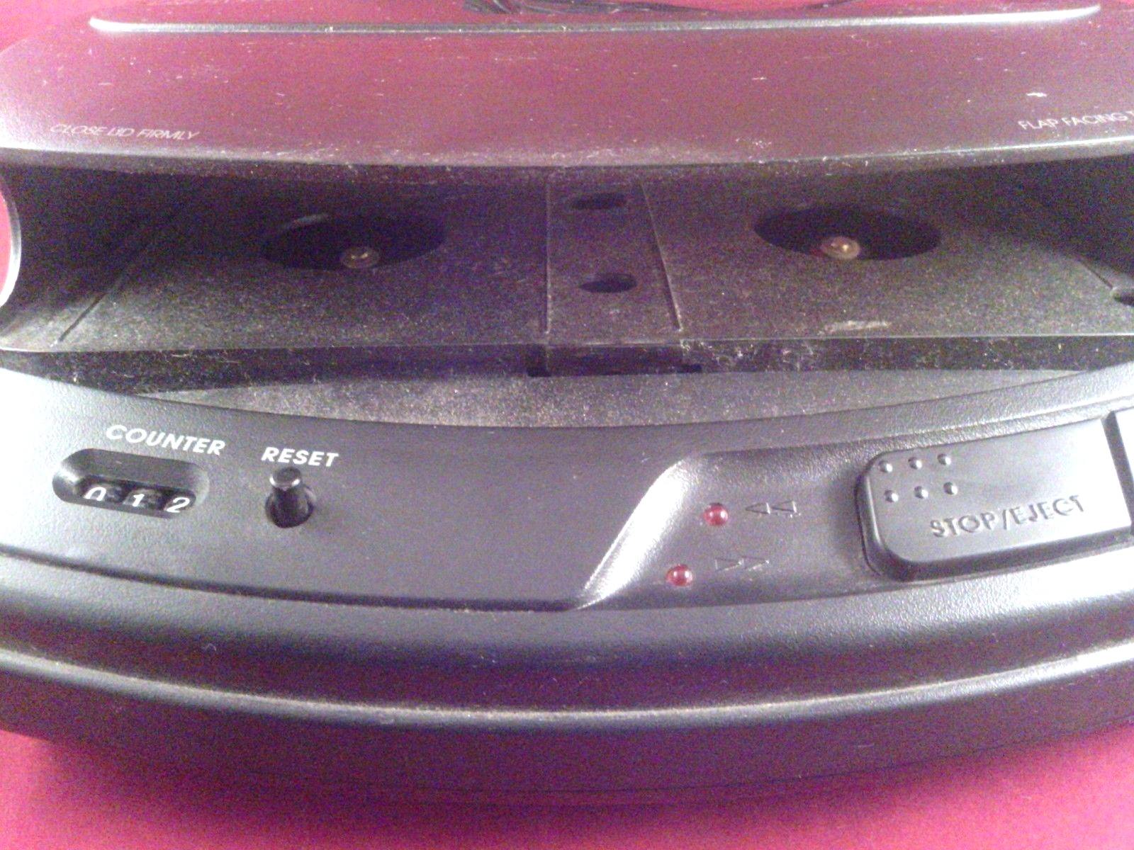 GE Slimline VHS Two-Way Rewinder RW25200 Rewind and Fast Forward