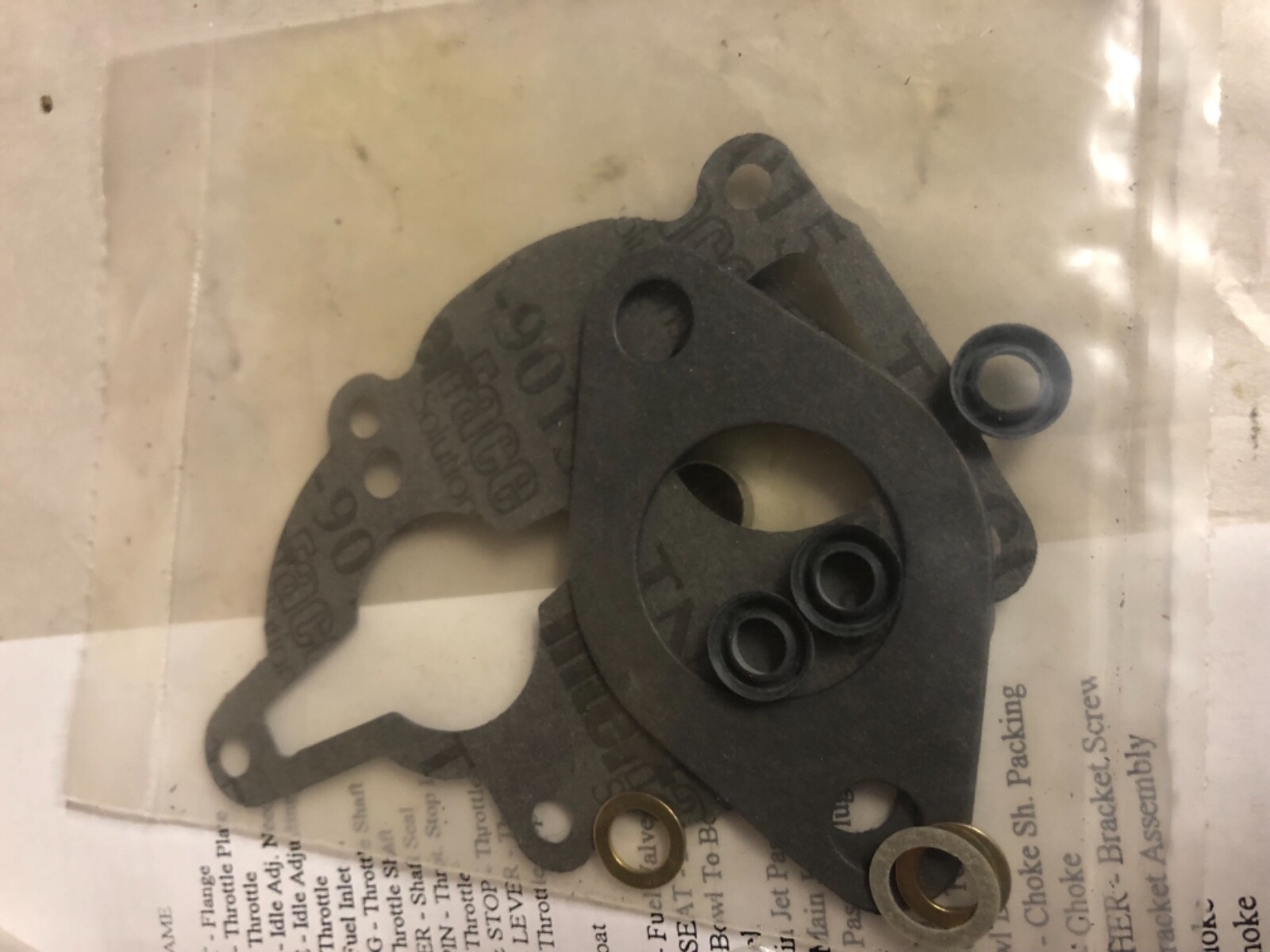 Partial Carburetor Kit LQ33 For Wisconsin AGN AGND AELN AELND MTHD THD