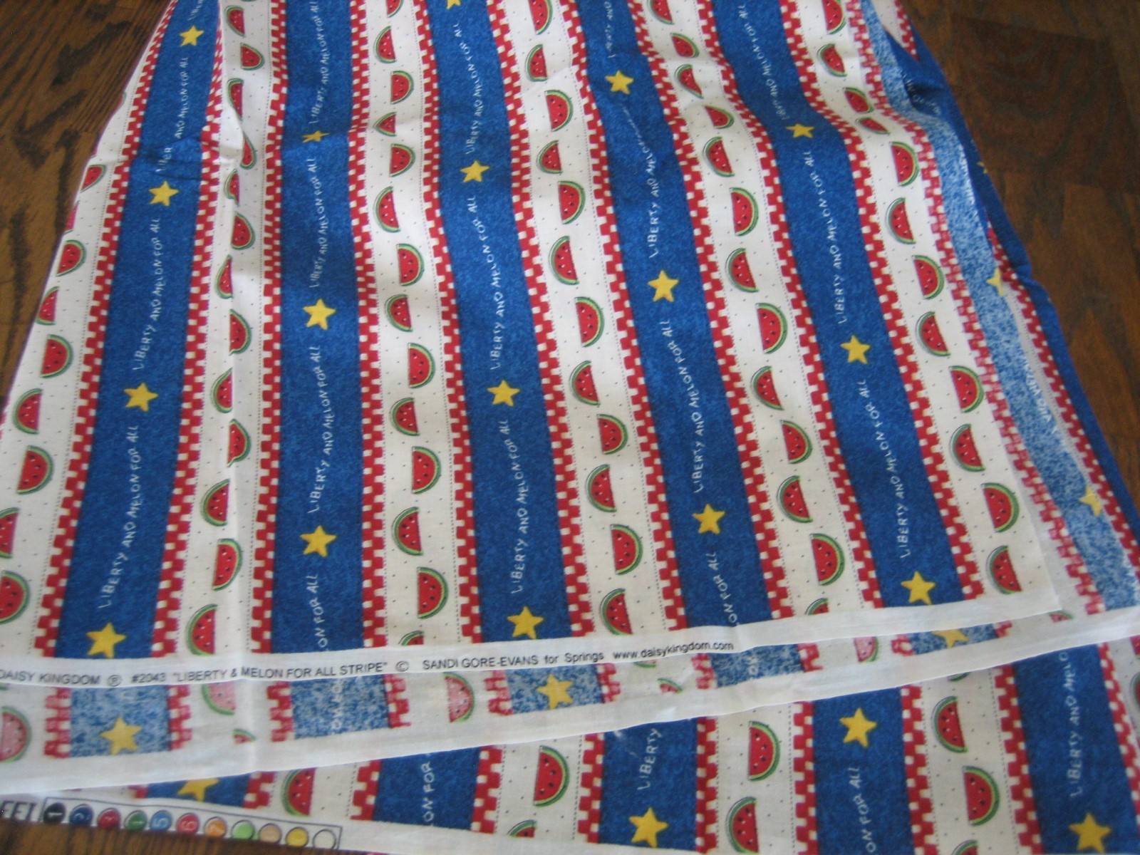 DAISY KINGDOM SANDI GORE EVANS FABRIC 3 YD x45