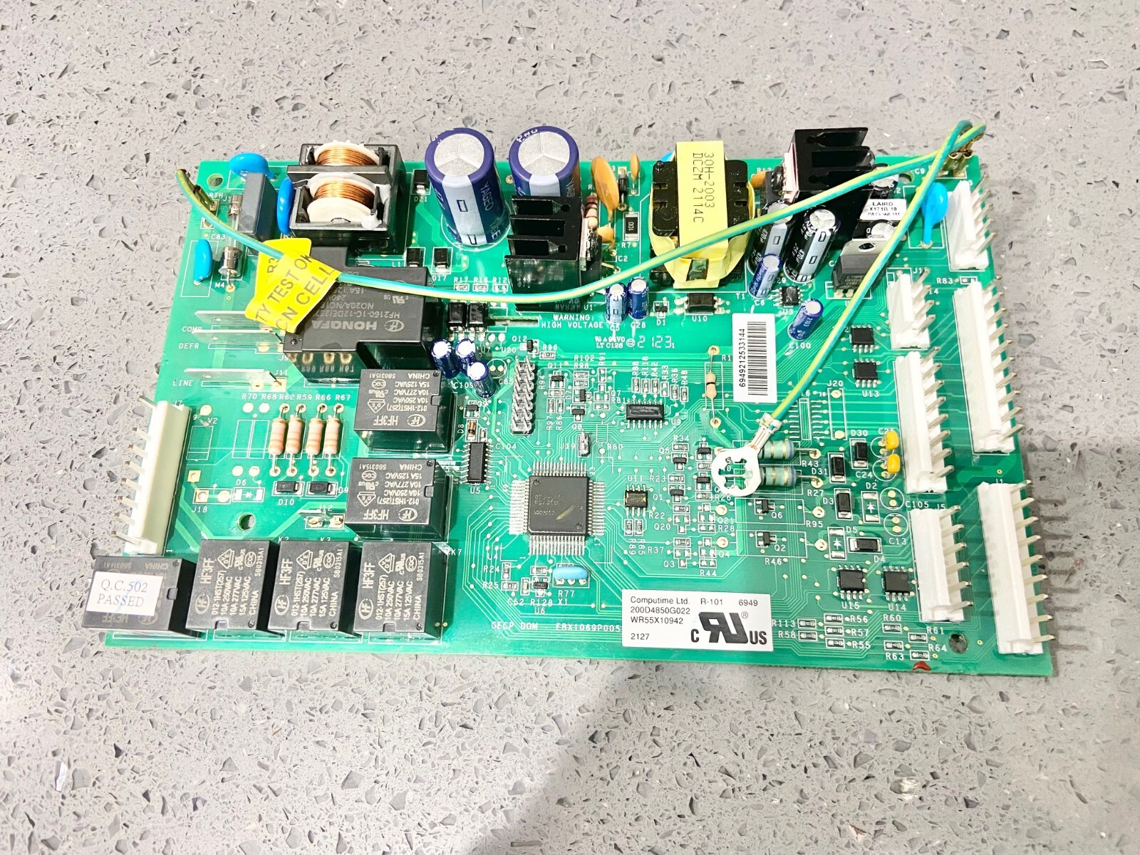 General Electric WR55X10942 Refrigerator Main Control Board Assembly
