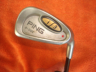 PING i3 O-Size Red Dot 6 Iron PING 350 Series Regular Graphite Ping Grip RH