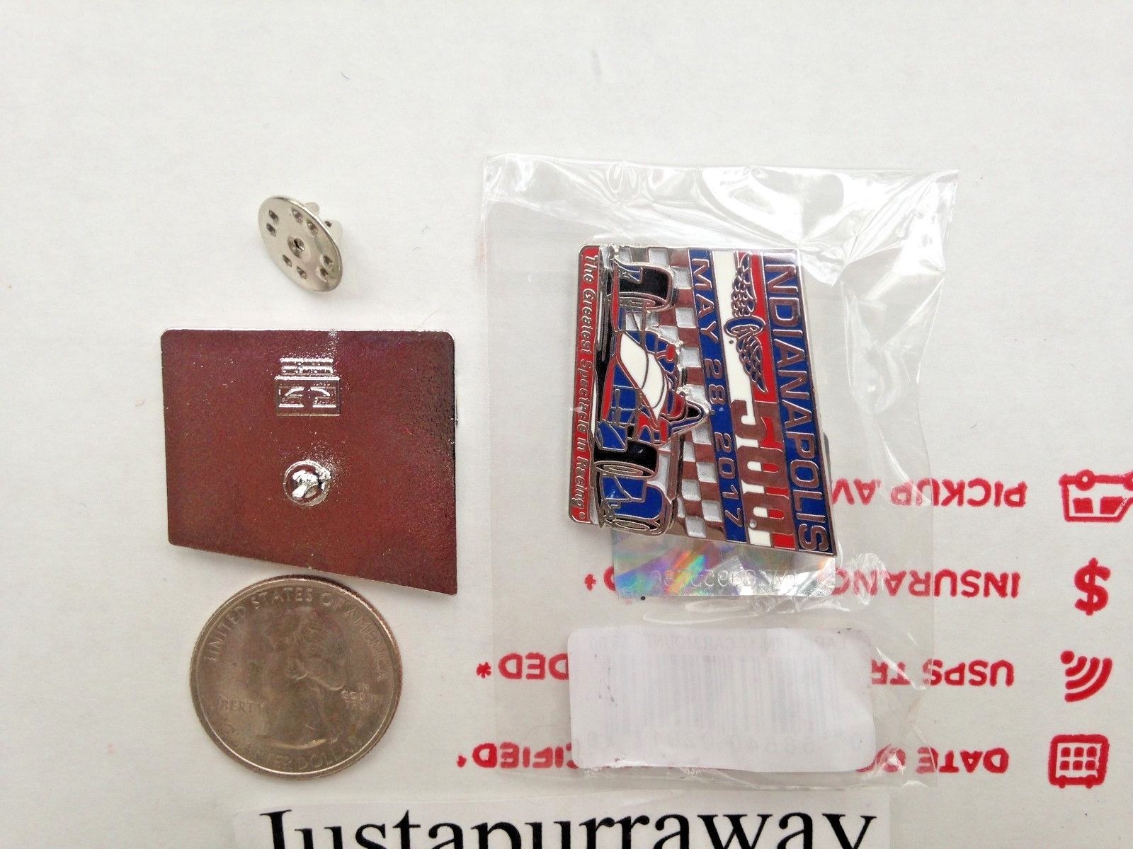 2017 Indianapolis Indy 500 101ST Running Car Mount Collector Lapel Pin