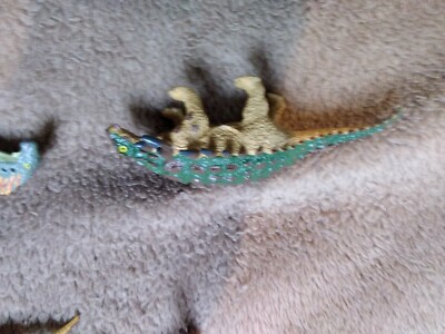 ORIGINAL Battat Edmontonia mini dinosaur figure NEW my last
