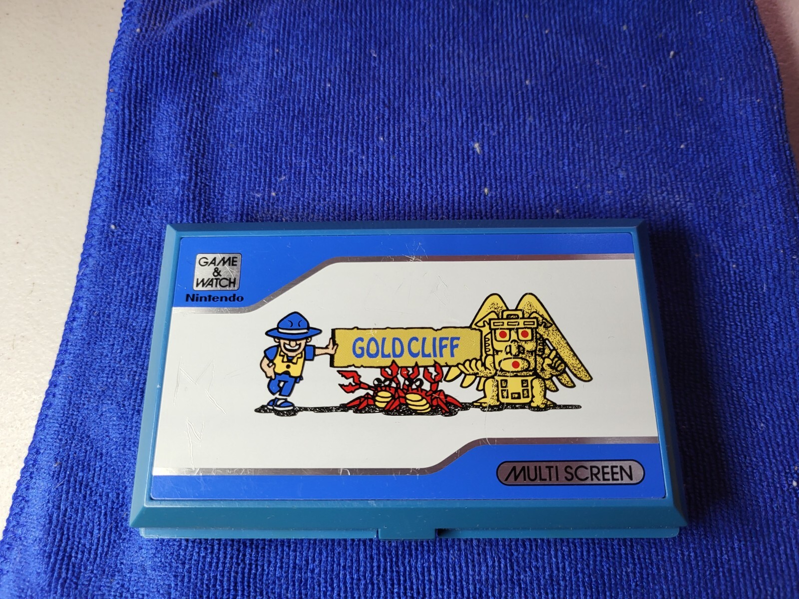 Nintendo Game and Watch Gold Cliff Multi-Screen used VG