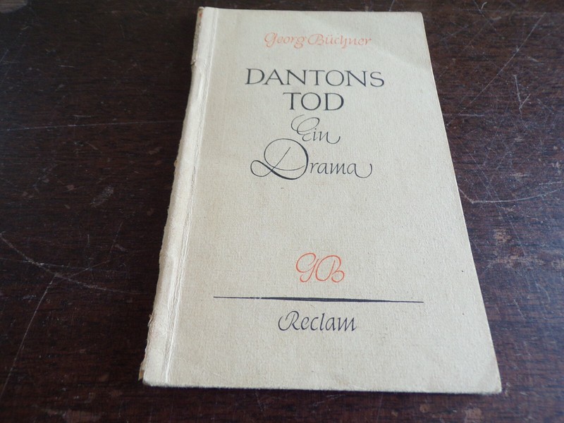 Dantons Tod - Ein Drama ( Georg BÃ¼Chner ) 1952
