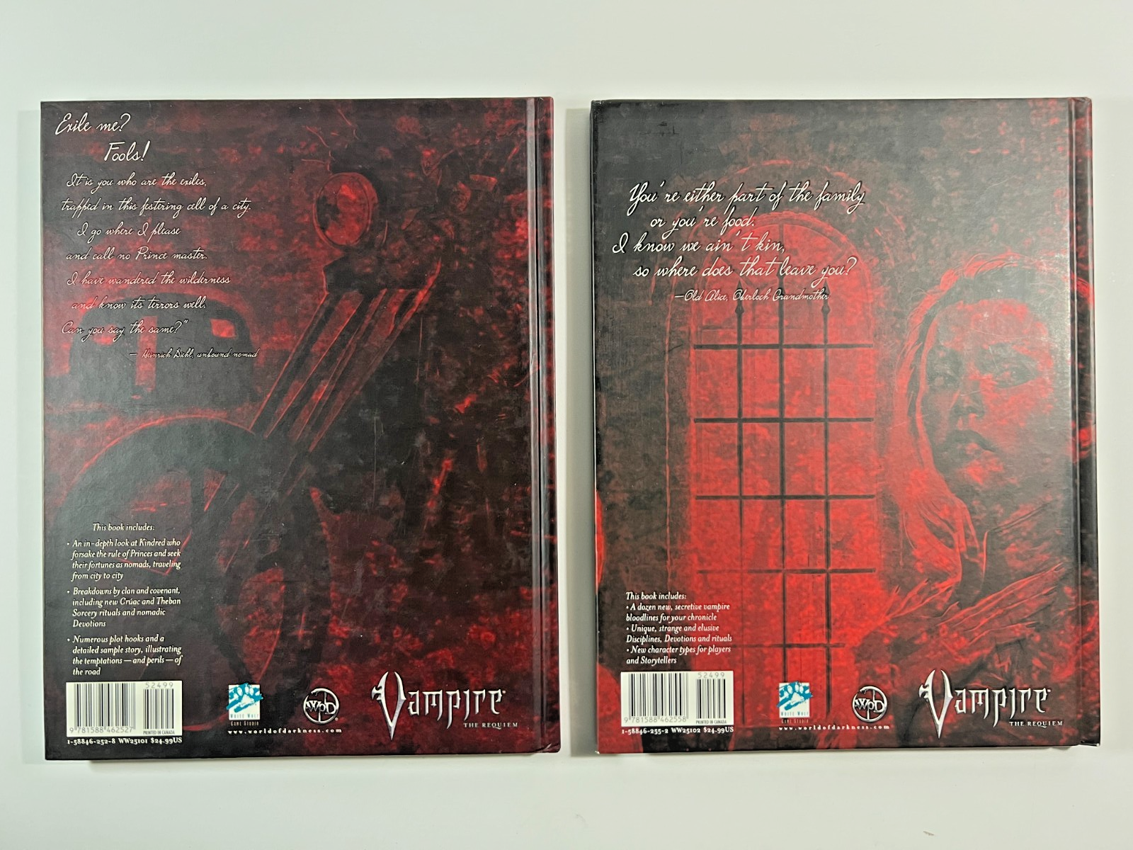 Vampire The Requiem RPG Bloodlines The Hidden Nomads Hardcover Lot - photo 7