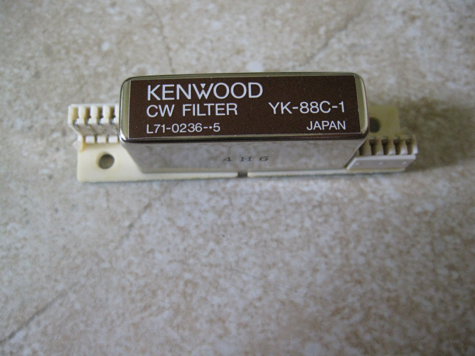 ☆最終値下！ケンウッド　500Hz　CWフィルター　YK-88C-1（現状渡し） ☆最終値下！ケンウッド 500Hz CWフィルター YK-88C-1（現状渡し