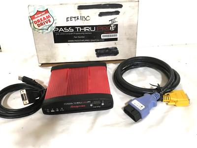 Snap On Pass Thur Pro lll Compliant Programming Interface #J2534 / EETA113C