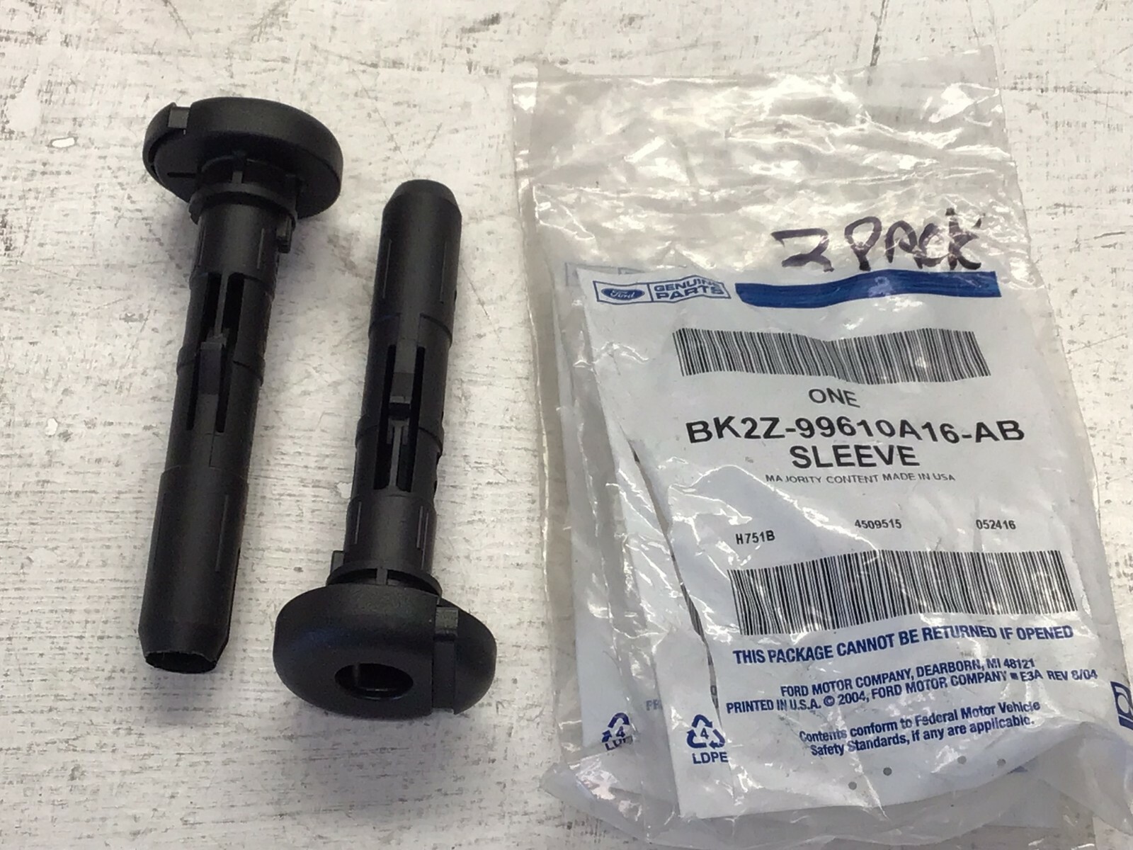 2015-2019 Ford Transit OEM 2nd Row Headrest Guide 2 PACK BK2Z-99610A16-AB