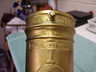 Vintage Colonial Premier Lamp Cluster Shade Holder Mogul Center 3 Arm