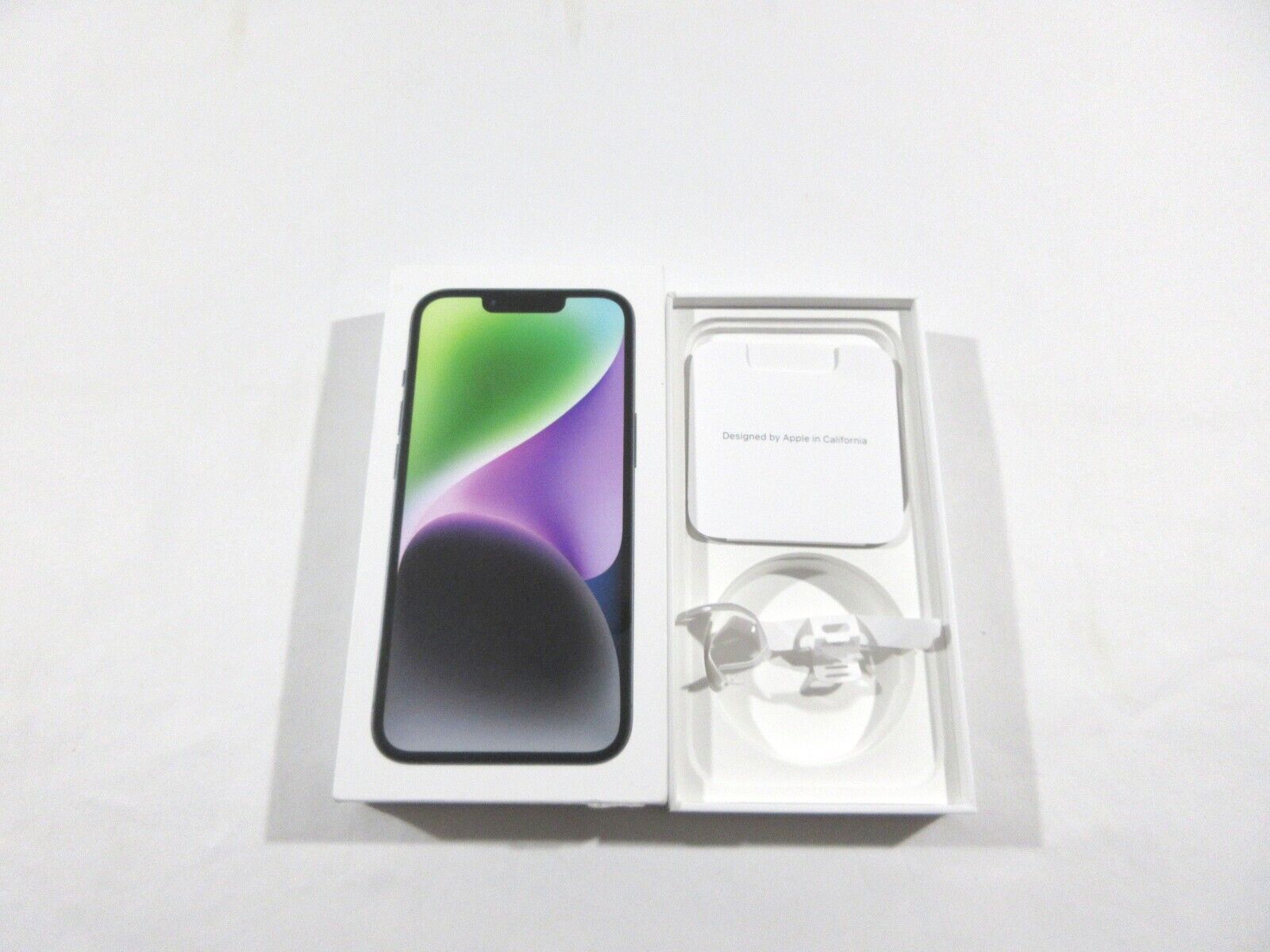 BOX ONLY Apple iPhone 14 Midnight 256gb A2649 MPVV3LL/A Replacement BOX ONLY Apple iPhone 14 Midnight 256gb A2649 MPVV3LL/A Replacement