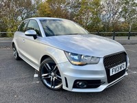 2013/13 Audi A1 1.6 TDI S line Sportback 5 Door Hatchback In Silver