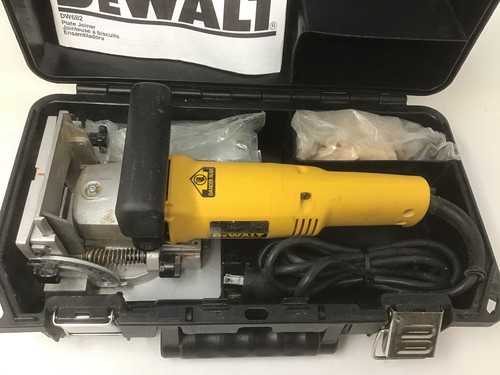 DeWalt DW682 Heavy Duty Plate Joiner w/ Case TESTED WORKS
