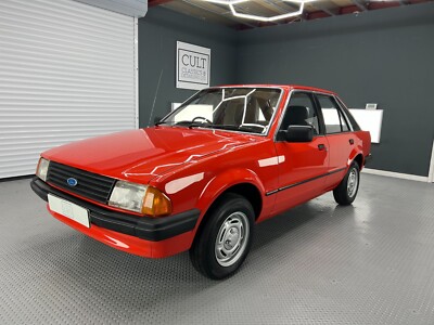 1981 FORD ESCORT 1.3 GL MK3 - 23k MILES - EXCEPTIONAL CONDITION - SUNBURST RED