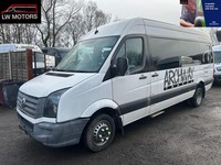 VOLKSWAGEN CRAFTER CR50 TDI LWB HIROOF MINIBUS 2012 62 REG