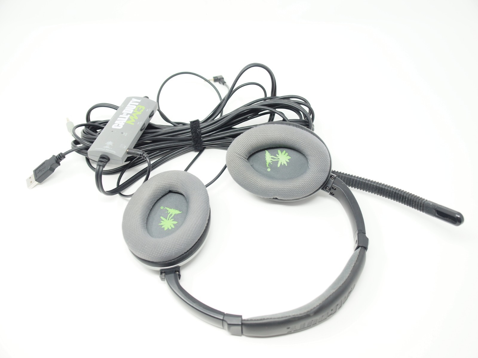 Turtle Beach CALL OF DUTY MW3 Ear Force Limited Edition Gaming Headset ~ EUC