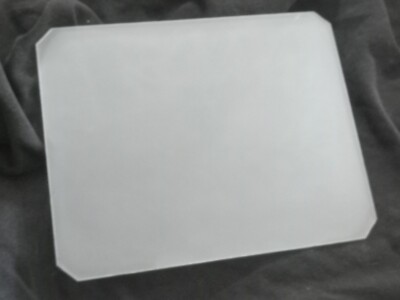8x10 Hand Ground Glass Focusing Screen With Clipped Corners By Steve Hopf